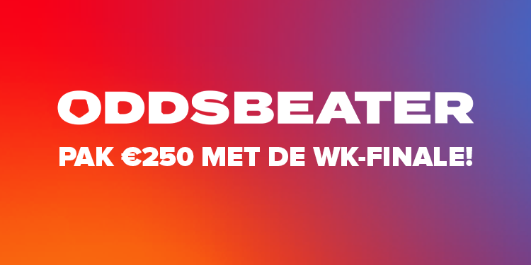 De WK-finale! Pak €250 cash!