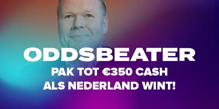 Pak €350 cash met Nederland-Frankrijk