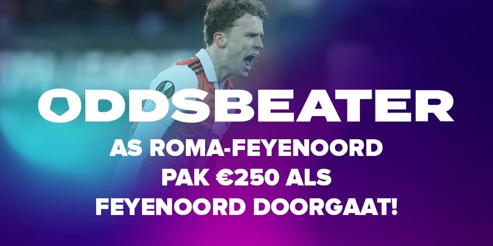 Pak 250 euro als Feyenoord doorgaat